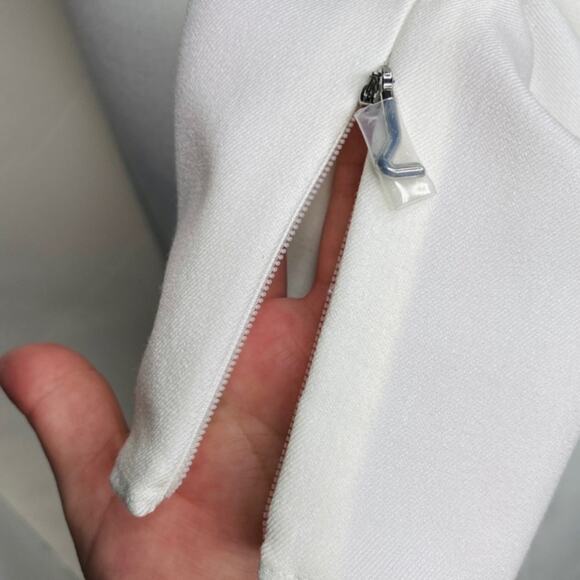 TIBI Florence Gathered Twill Mini Dress - Picture 7 of 16